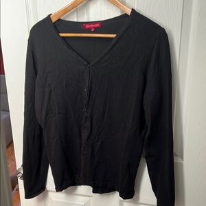 16- Black Women's Top cardigan